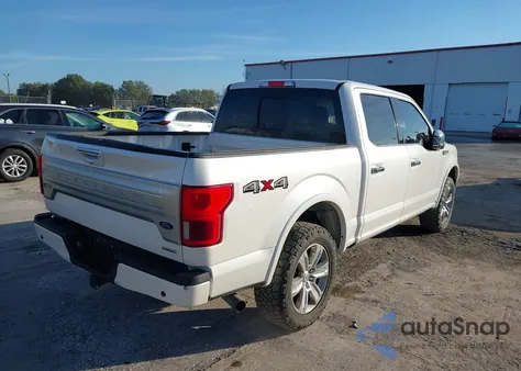 2019 Ford F-150 Platinum from USA, damaged, VIN 1FTEW1E44KFA76861